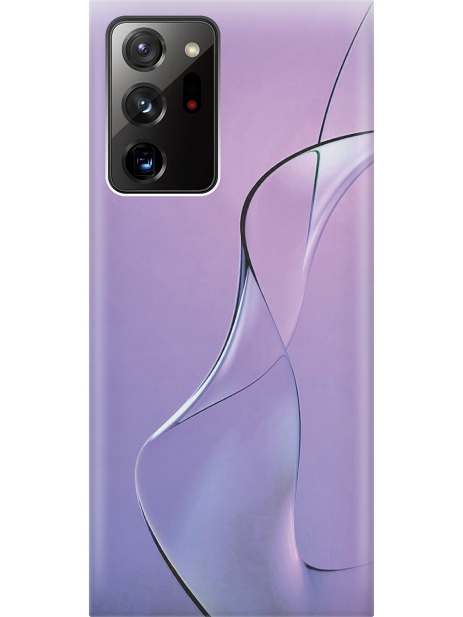 

Силиконовый чехол на Samsung Galaxy Note 20 Ultra с принтом "Сиреневый изгиб", Прозрачный;розовый;фиолетовый, 723276431