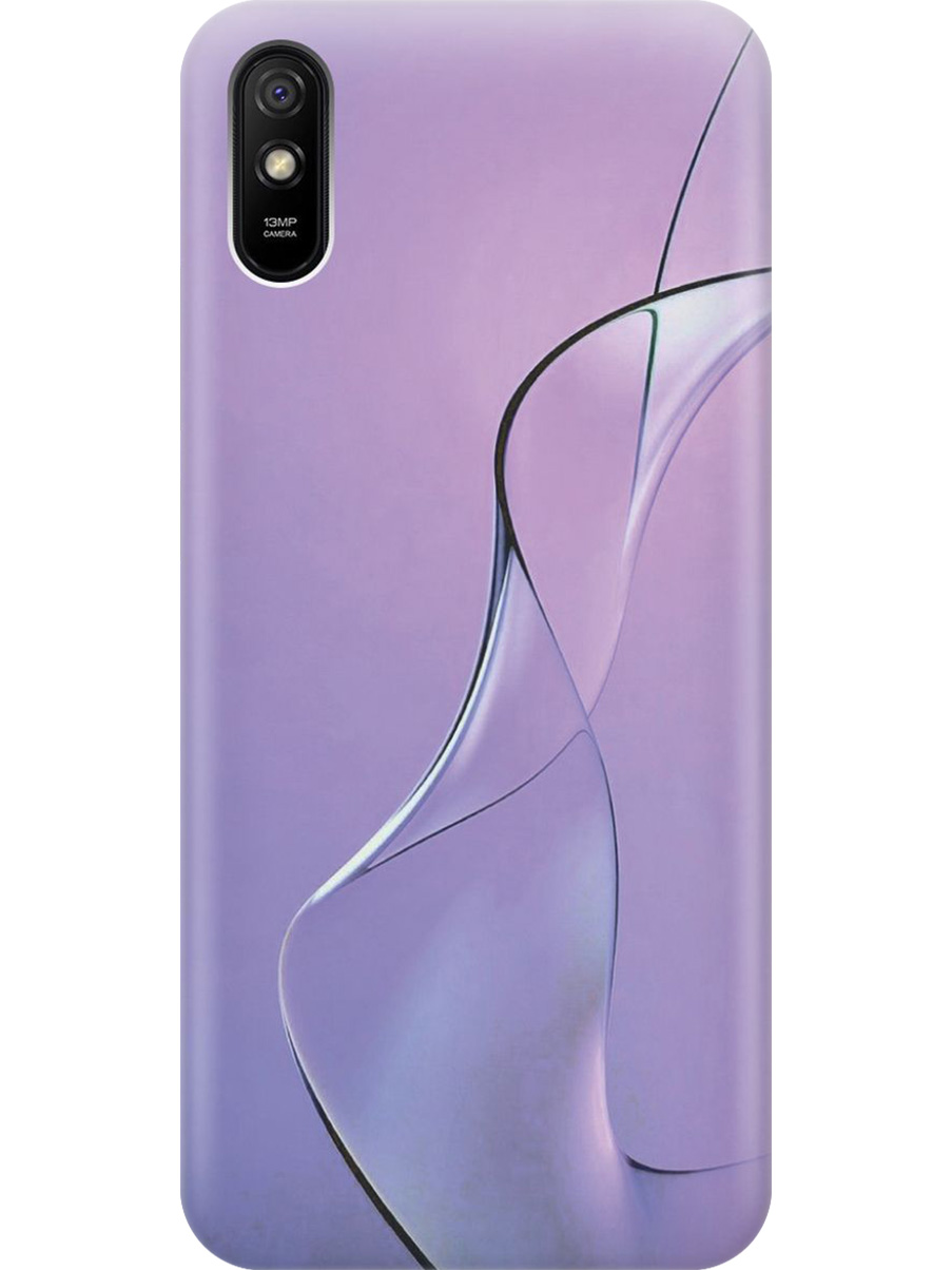 

Силиконовый чехол на Xiaomi Redmi 9A с принтом "Сиреневый изгиб", Прозрачный;розовый;фиолетовый, 723276931
