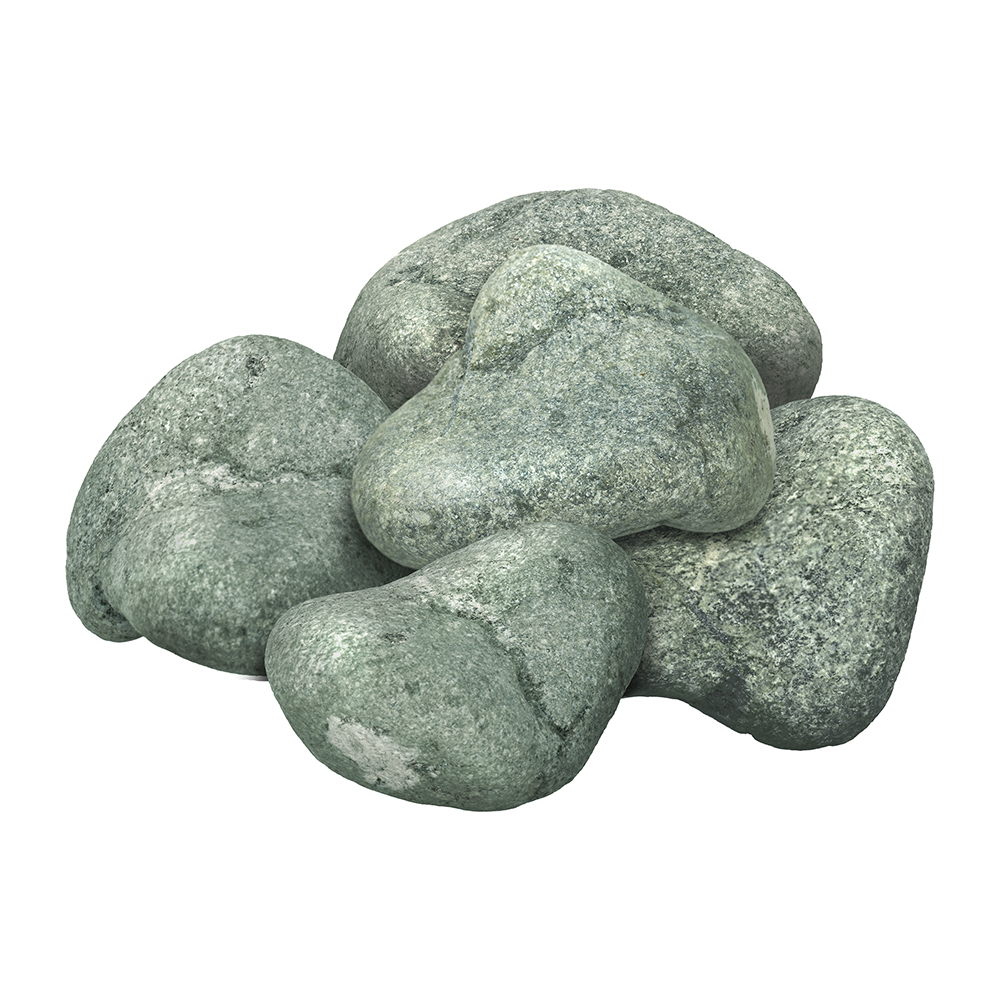 Камень Банные штучки Хакасский жадеит обвалованный 33719 камень обвалованный банные штучки габбро диабаз 20 кг