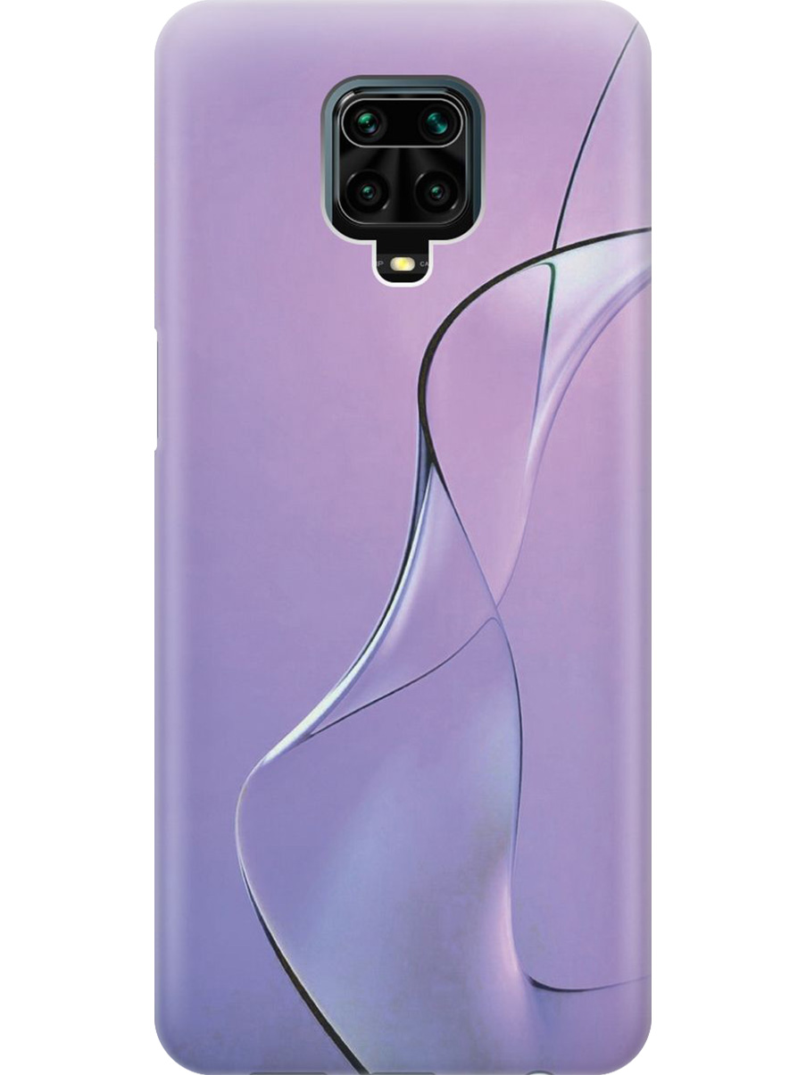 

Силиконовый чехол на Xiaomi Redmi Note 9s/Note 9 Pro с принтом "Сиреневый изгиб", Прозрачный;розовый;фиолетовый, 722942131