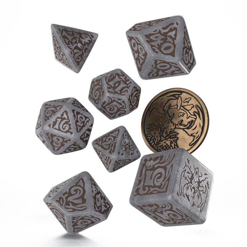 Набор кубиков QWorkshop The Witcher Dice Set Leshen The Shapeshifter настольная игра cd projekt red the witcher old world mages expansion на английском