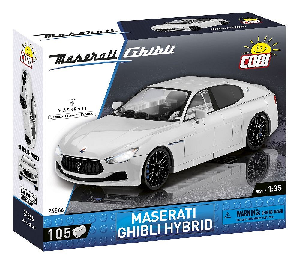 

Конструктор COBI Автомобиль Maserati Ghibli Hybrid, 102 детали