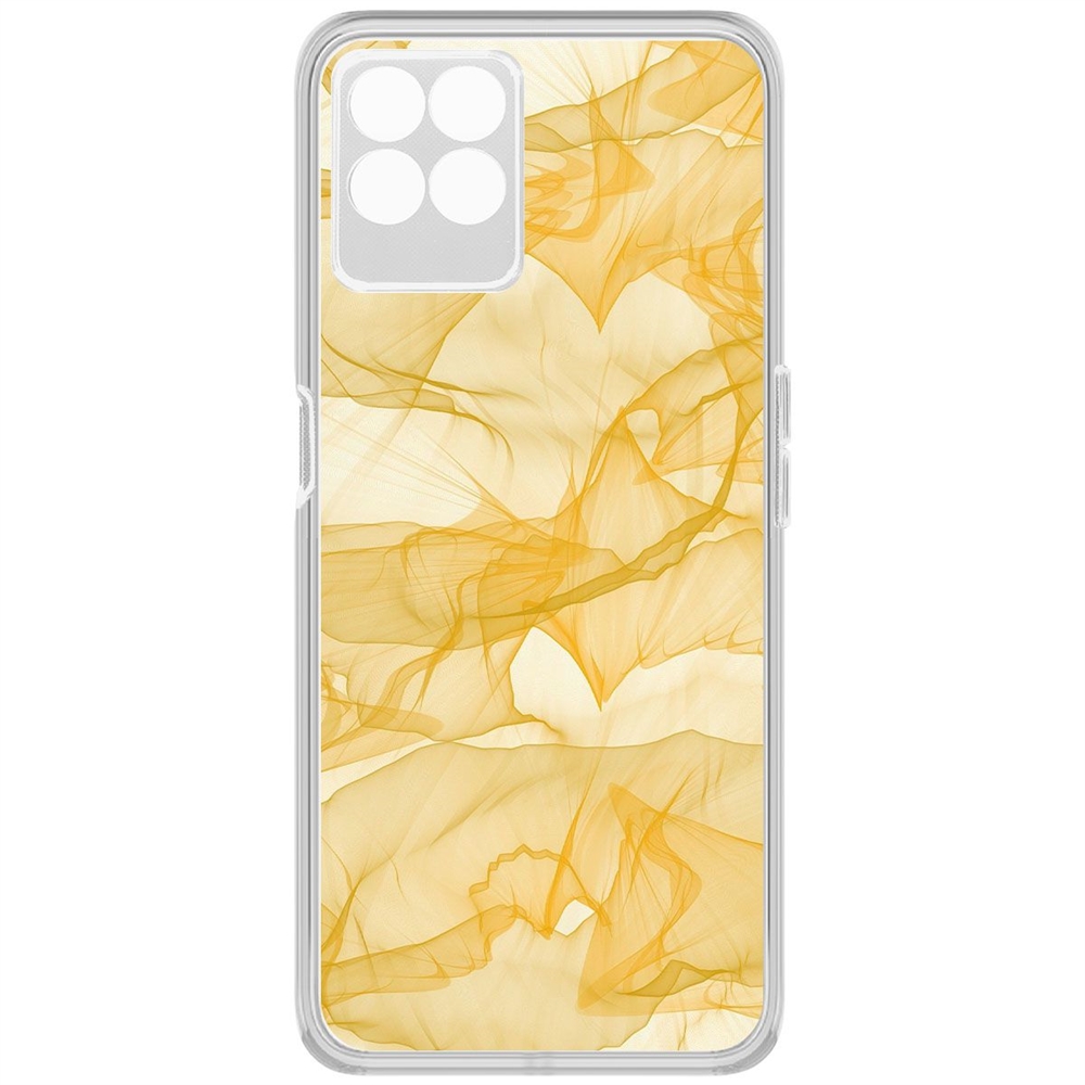 

Чехол-накладка Krutoff Clear Case Абстракт 9 для Realme 8i