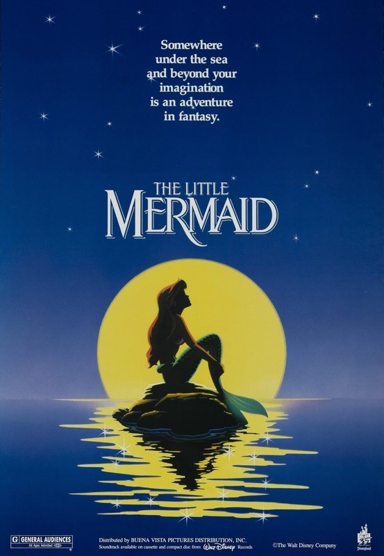 

Постер к мультфильму "Русалочка" (The Little Mermaid) A4