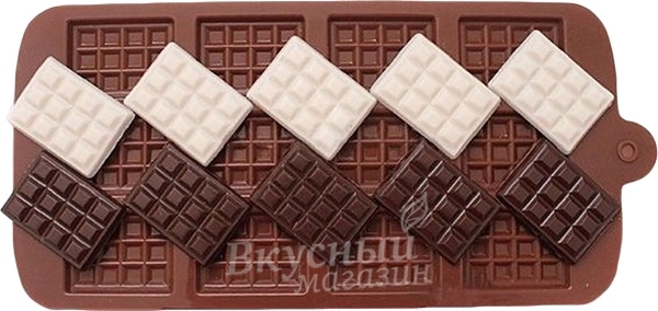 

Силиконовая форма Шоколадные ракушки 15 ячеек