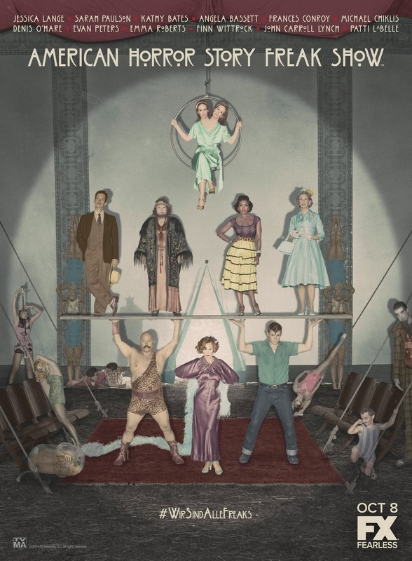 

Постер к сериалу "Американская история ужасов" (American Horror Story) A4