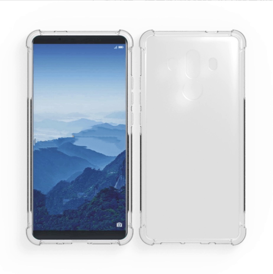 

Чехол-бампер MyPads Tocco для Huawei Mate 10 Pro с усиленной защитой углов противоударн..., Прозрачный, Tocco