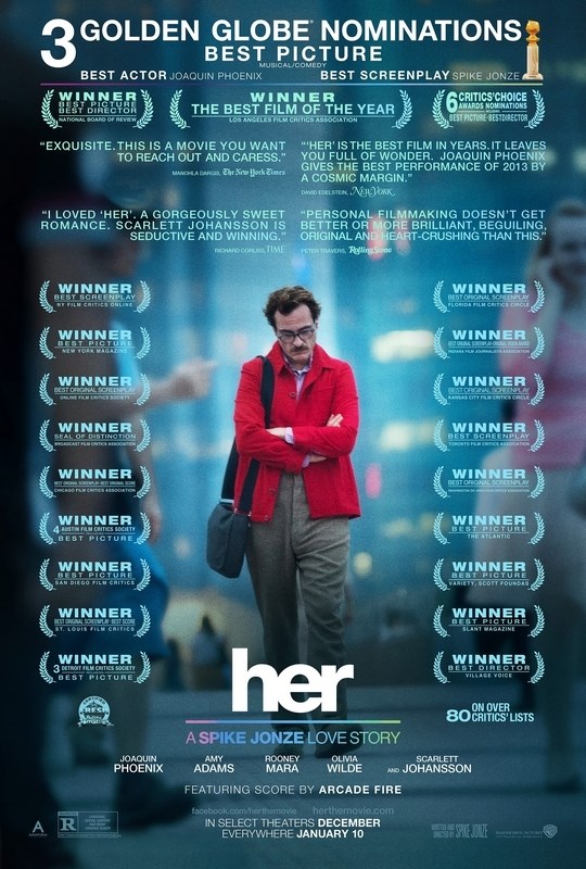 

Постер к фильму "Она" (Her) 50x70 см