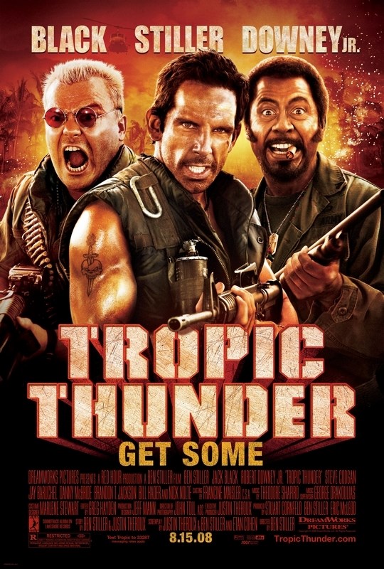 

Постер к фильму "Солдаты неудачи" (Tropic Thunder) 50x70 см