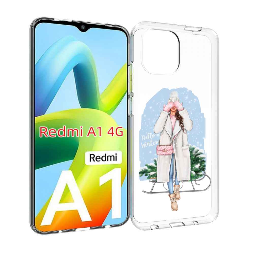 

Чехол Mypads Привет-Зима Женский Для Xiaomi Redmi A1, Прозрачный, Tocco