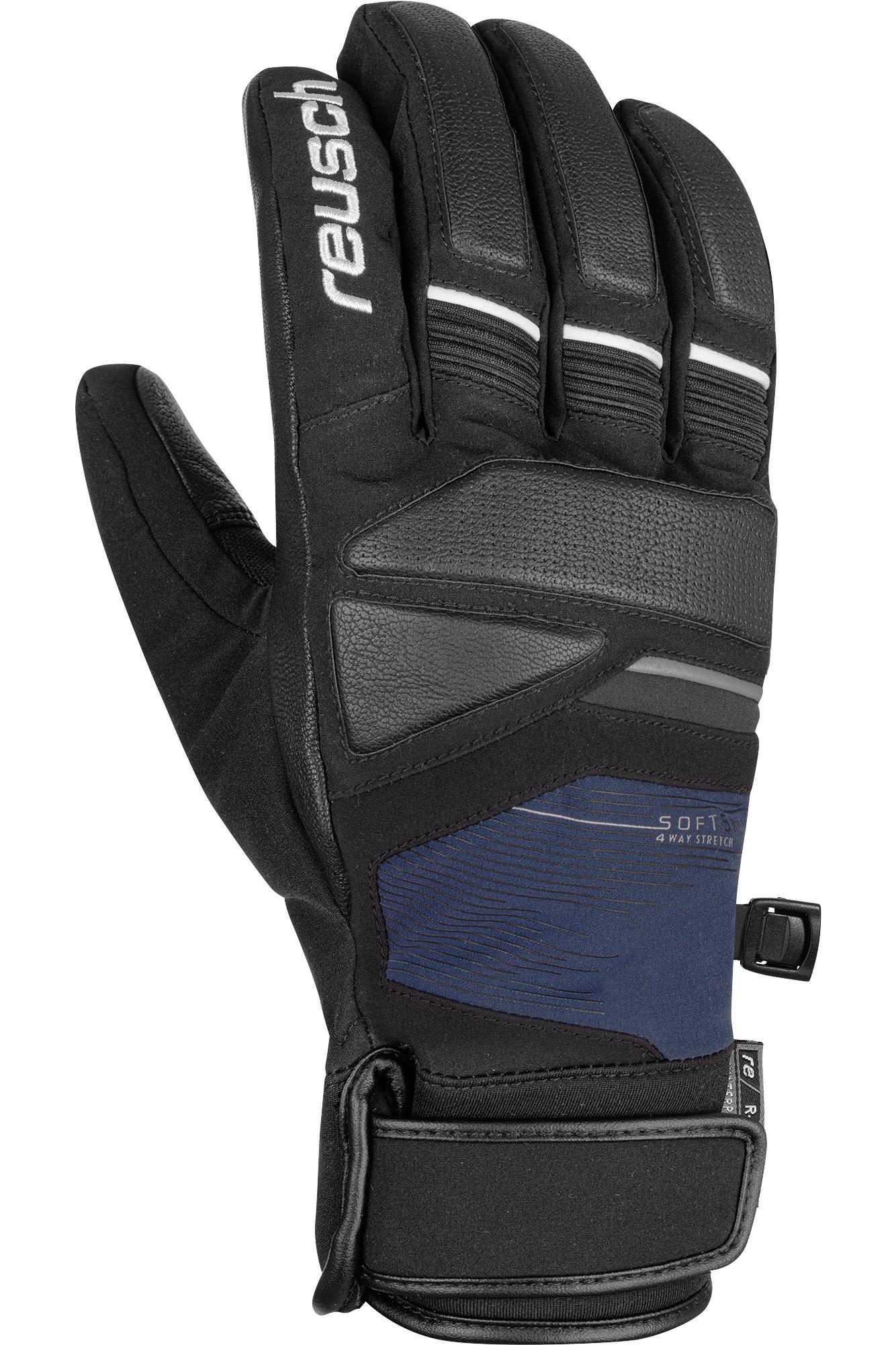 

Перчатки Reusch Storm R-Tex Xt Black/Dress Blue (Inch (Дюйм):) 2021-22, Черный;синий, Storm R-Tex Xt