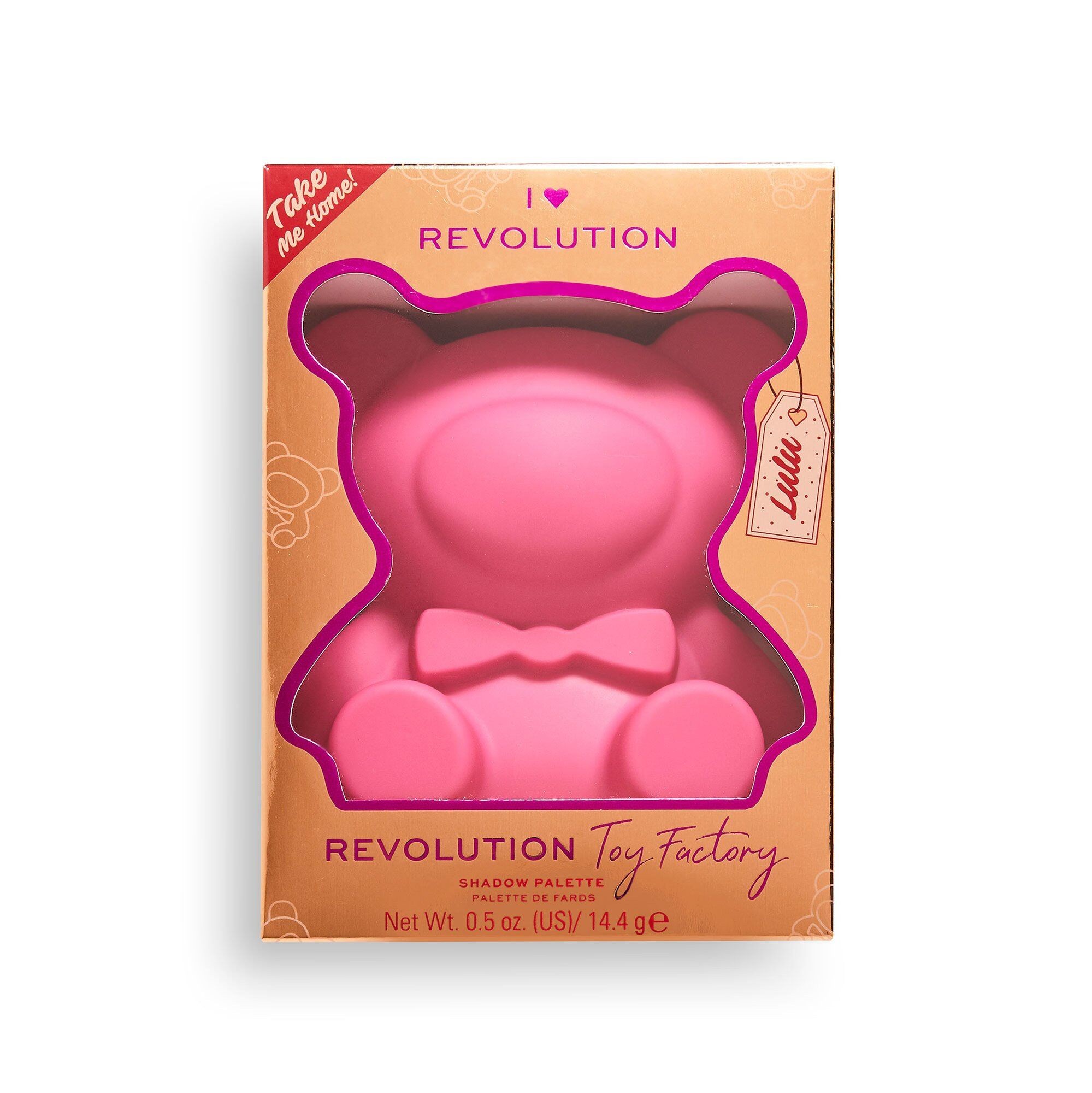 

Палетка теней I Heart Revolution, Factory Teddy Bear Eye shadow palette - Lulu