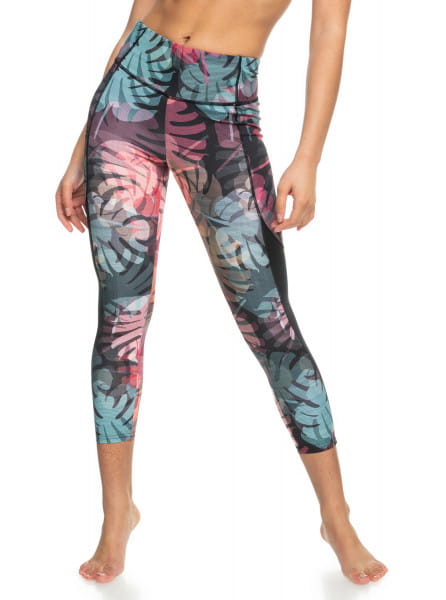 

Леггинсы женские Roxy ERJNP03393 разноцветные S, ERJNP03393