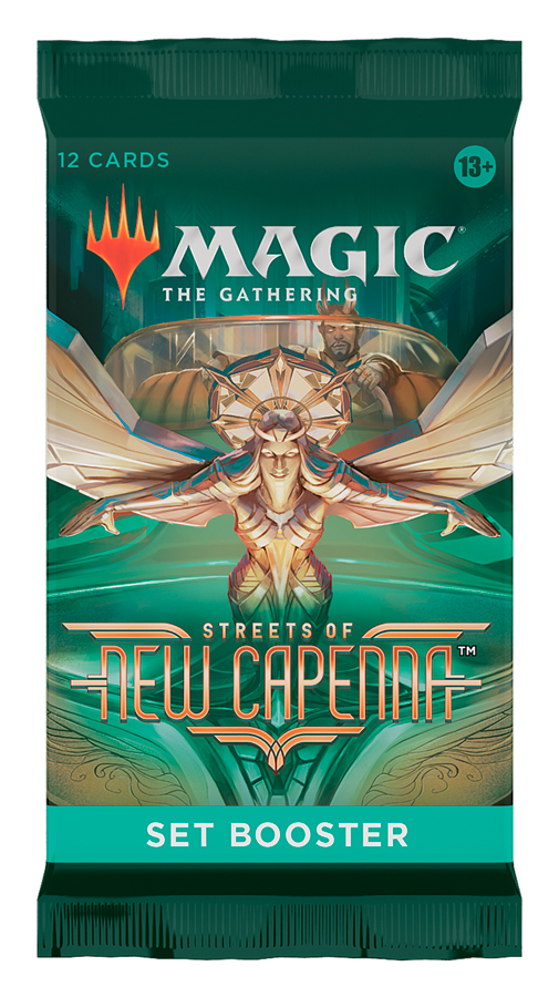 

Дополнение для ККИ Magic The Gathering Сет-бустер издания Streets of New Capenna англ.яз.