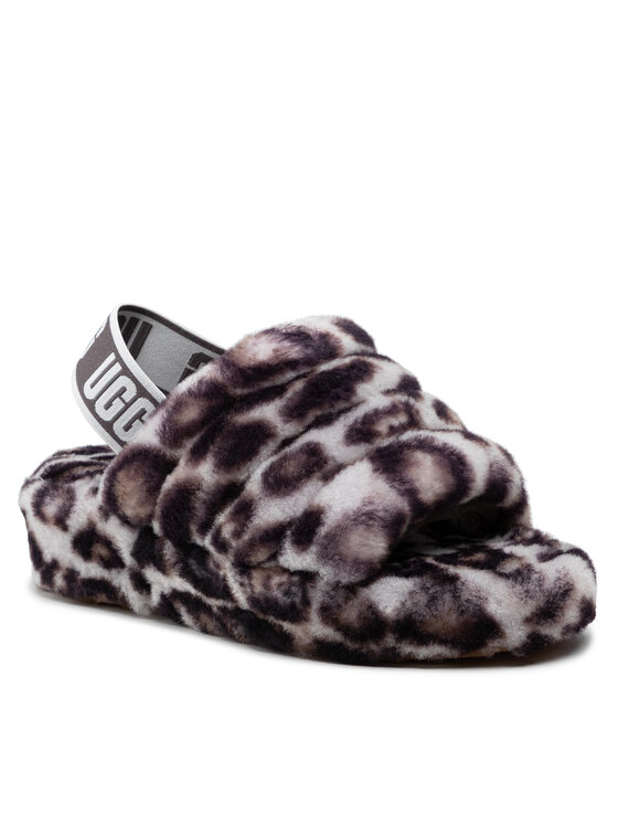 

Тапочки W Fluff Yeah Slide Panthr Print 1120903 Ugg Коричневый 40 EU, W Fluff Yeah Slide Panthr Print 1120903