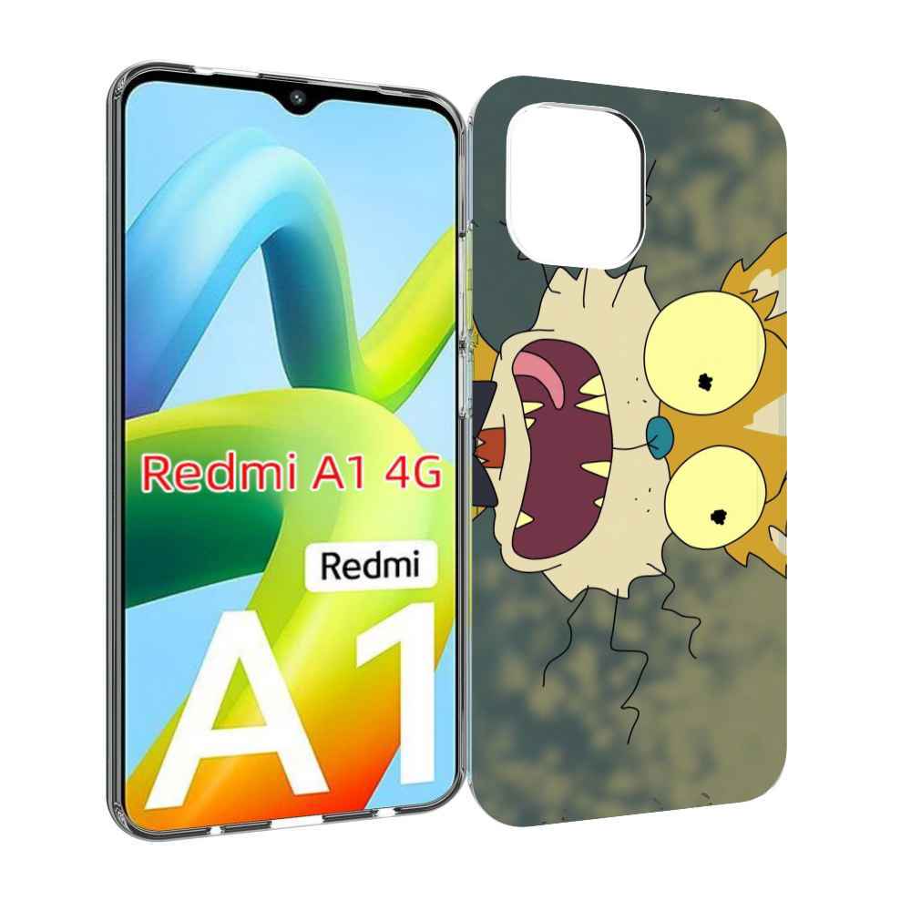 

Чехол Mypads Пугливый Кот Для Xiaomi Redmi A1, Прозрачный, Tocco