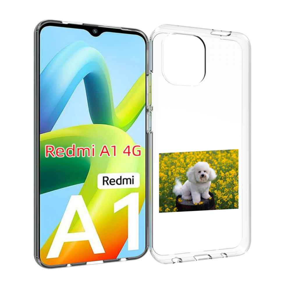 

Чехол Mypads Пудель Белыи Для Xiaomi Redmi A1, Прозрачный, Tocco