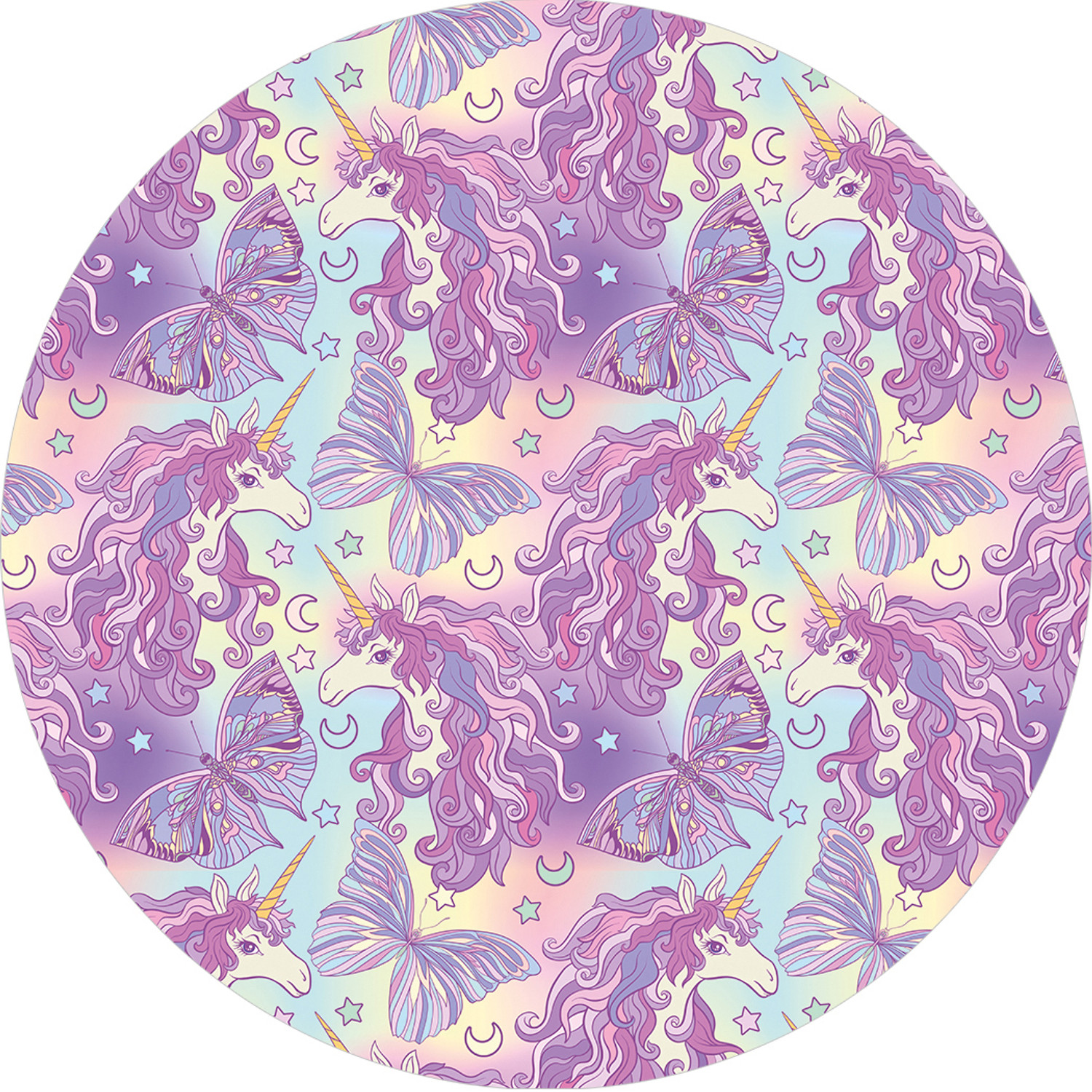 

Парео женское JoyArty Единороги с бабочками розовое, 150x150 см, Единороги с бабочками