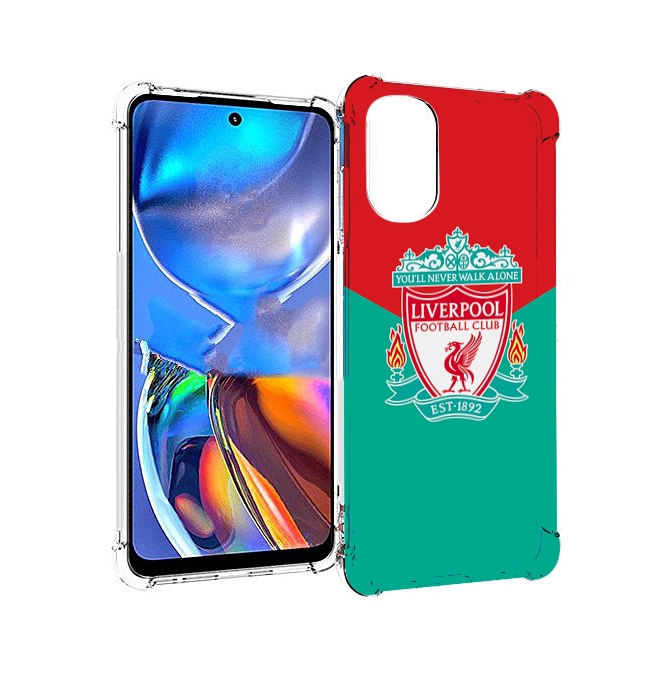 

Чехол MyPads Ливерпуль мужской для Motorola Moto E32, Прозрачный, Tocco