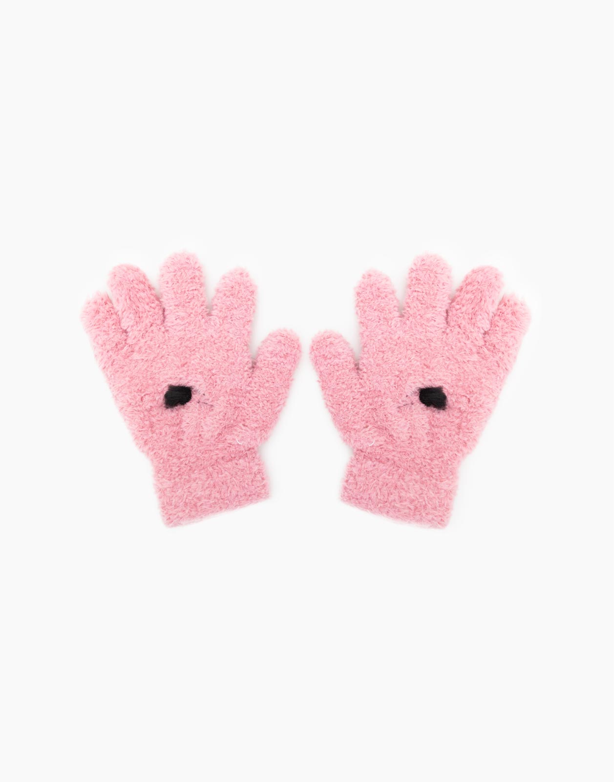 Перчатки для девочки Gloria Jeans GAS012085 розовый 2-5л/0 перчатки кошачьи лапки черные иск мех
