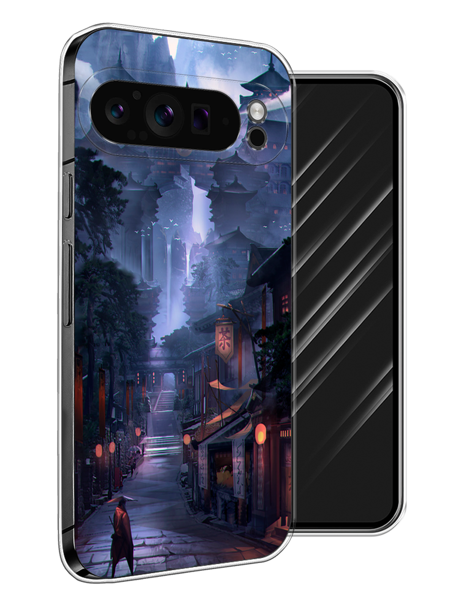 

Чехол Awog на Google Pixel 9 Pro "Одинокий самурай", Синий;черный;коричневый, 272050-1