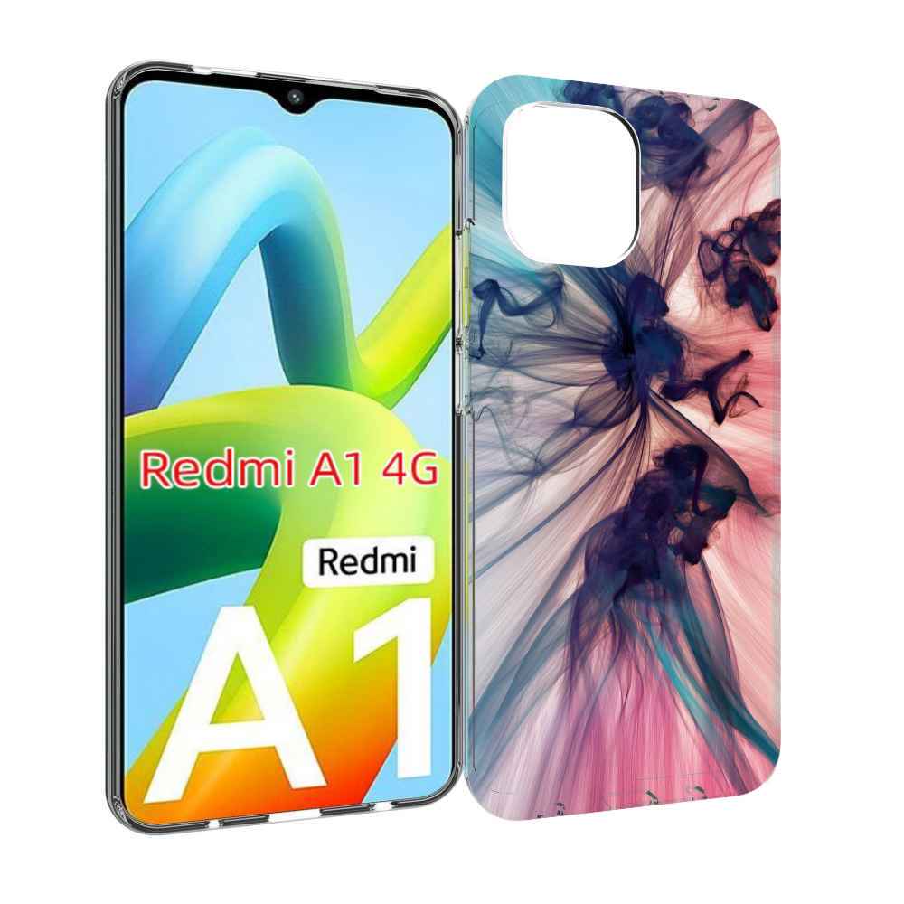 

Чехол Mypads Разноцветный Дым Для Xiaomi Redmi A1, Прозрачный, Tocco