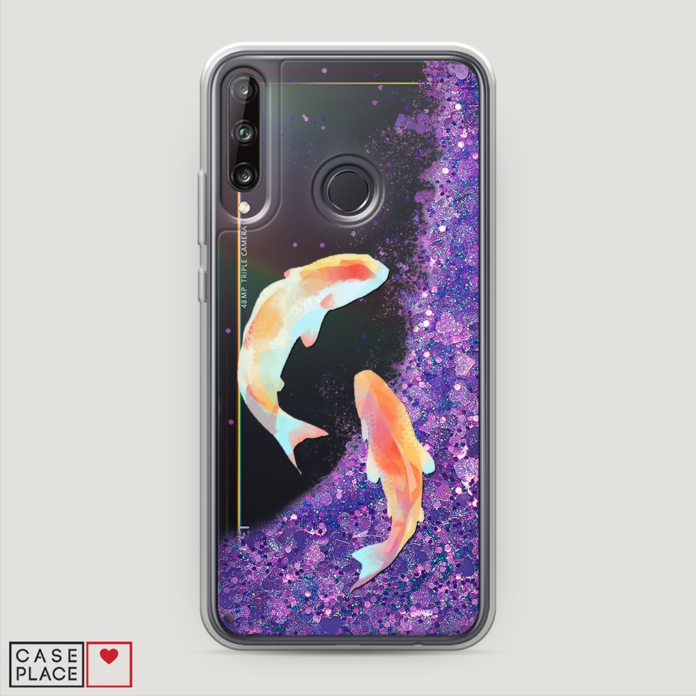 

Чехол Awog "Акварельные карпы" на Huawei P40 lite E/Honor 9C/Y7p, 6103392-1