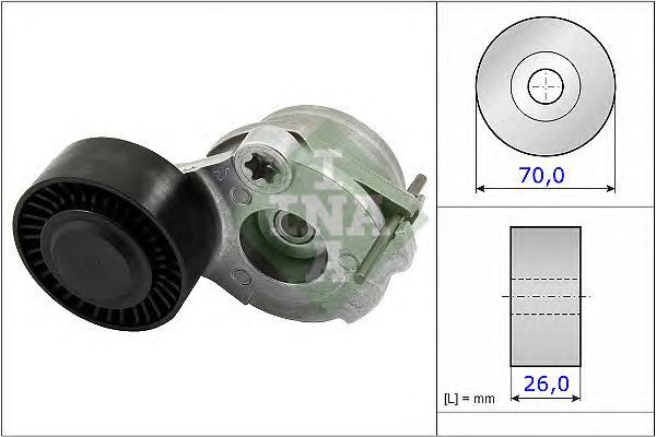 

Ролик Приводного Ремня Аudi А4/А6/Q7 3.0Тdi V6 10> INA 534047010