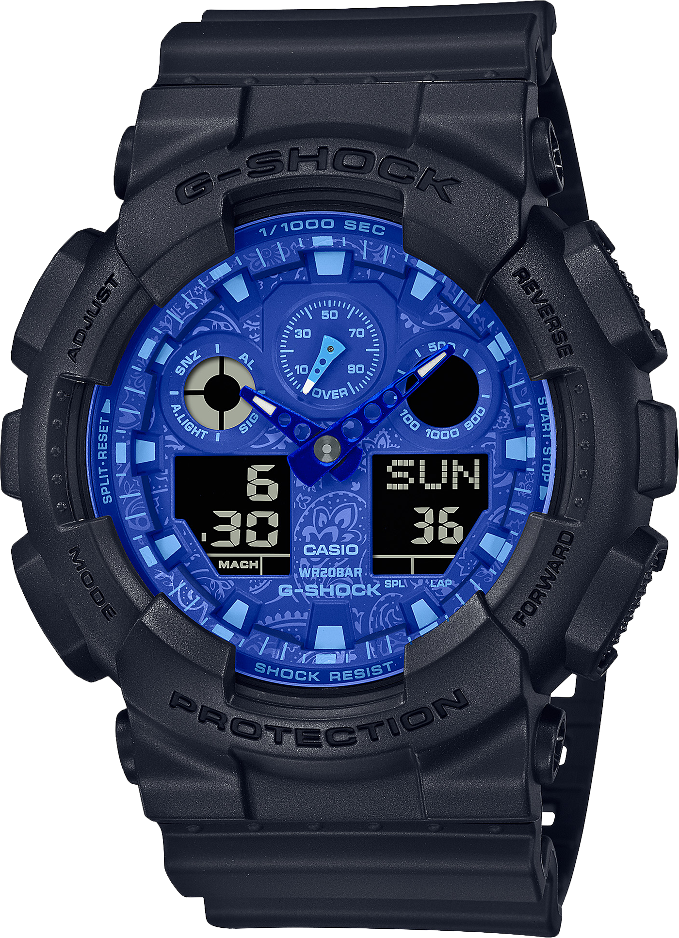 

Наручные часы мужские Casio GA-100BP-1A, GA-100BP-1A