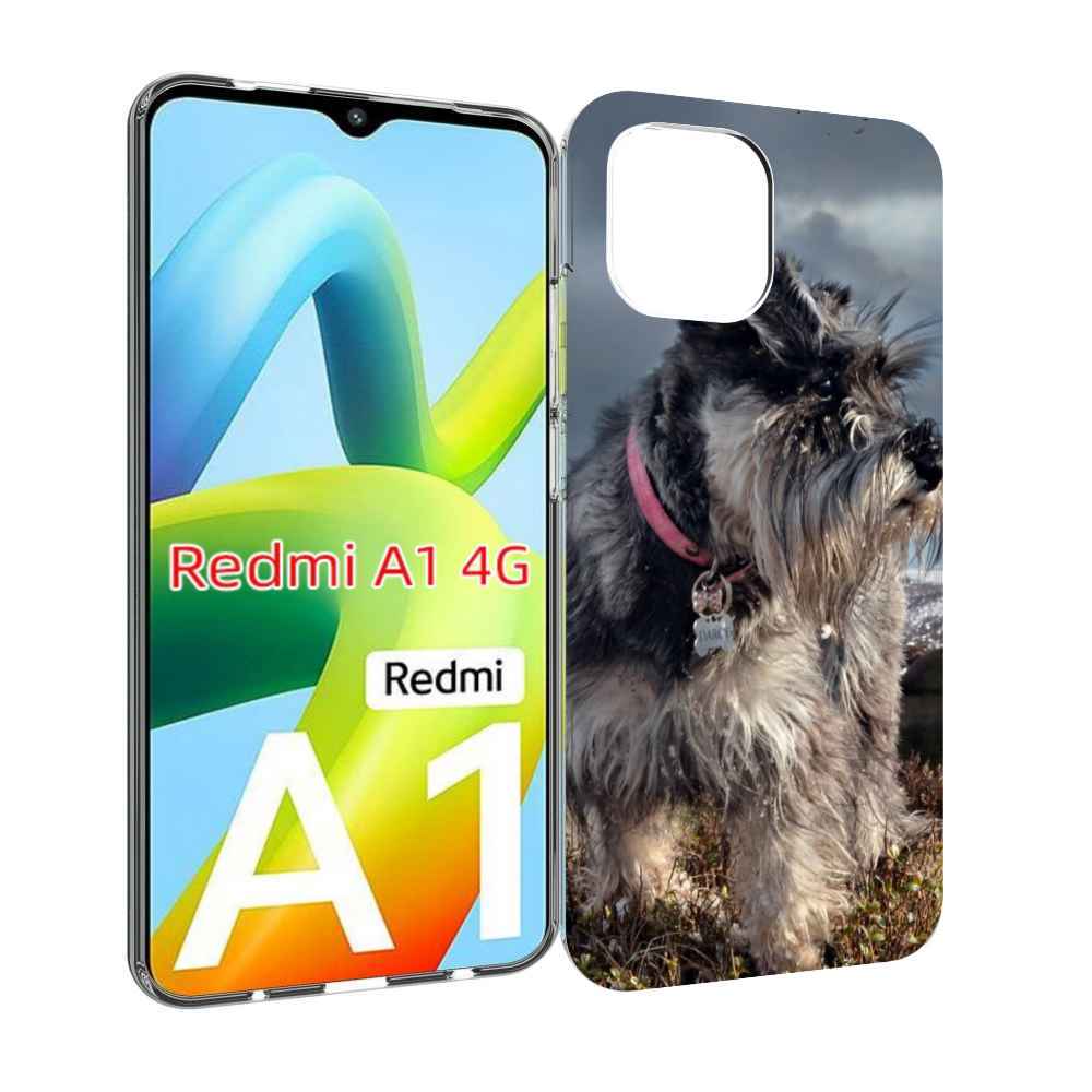

Чехол Mypads Ризеншнауцер 2 Для Xiaomi Redmi A1, Прозрачный, Tocco