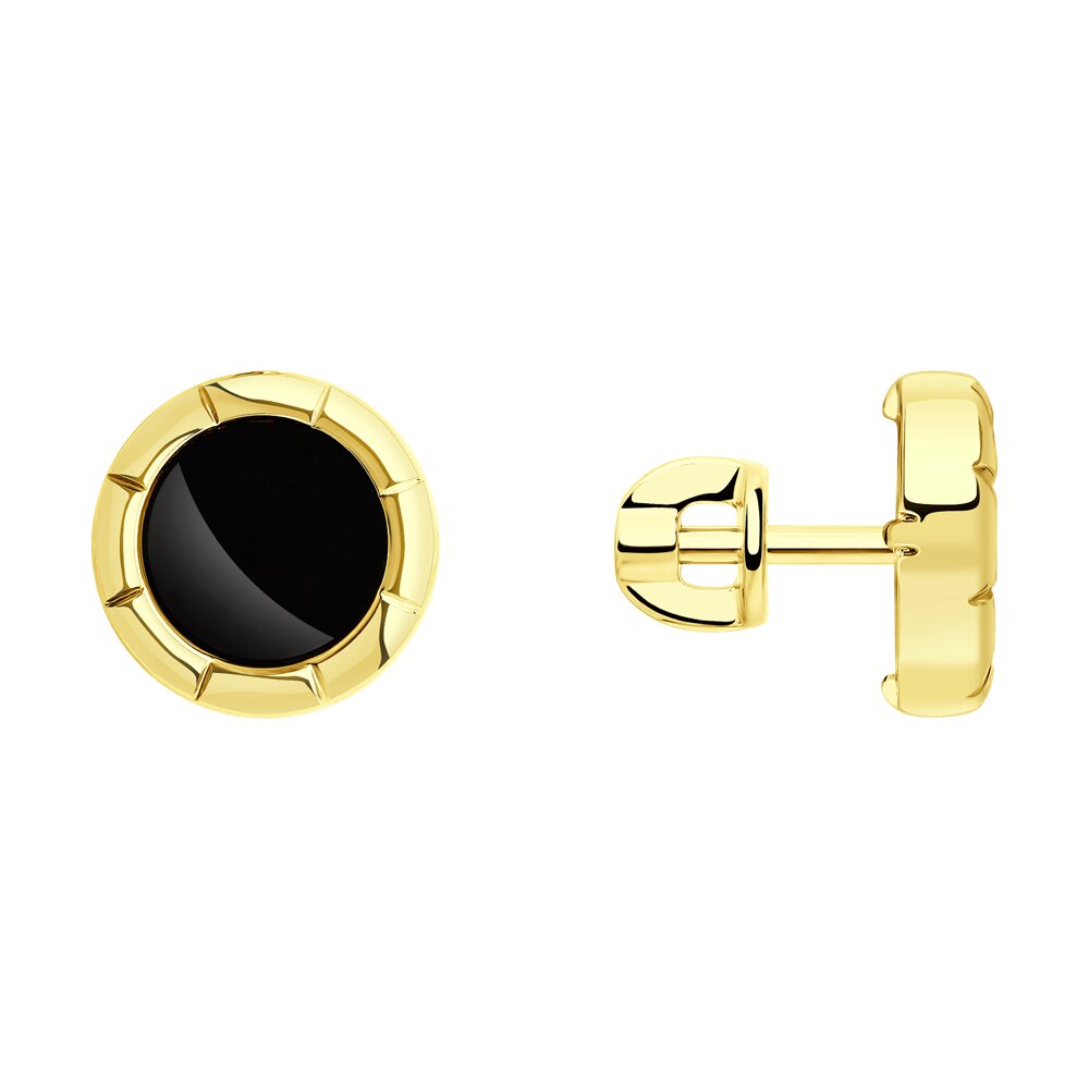

Серьги из желтого золота SOKOLOV 727499-2, агат, 727499-2