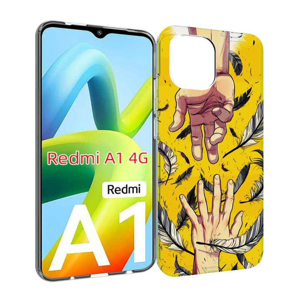 

Чехол Mypads Рука-В-Руку Для Xiaomi Redmi A1, Прозрачный, Tocco