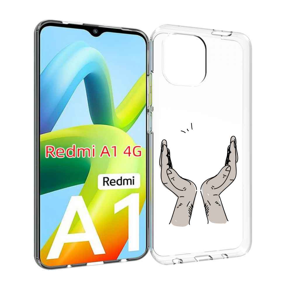 

Чехол Mypads Руки-Тянутся-К-Небу Для Xiaomi Redmi A1, Прозрачный, Tocco