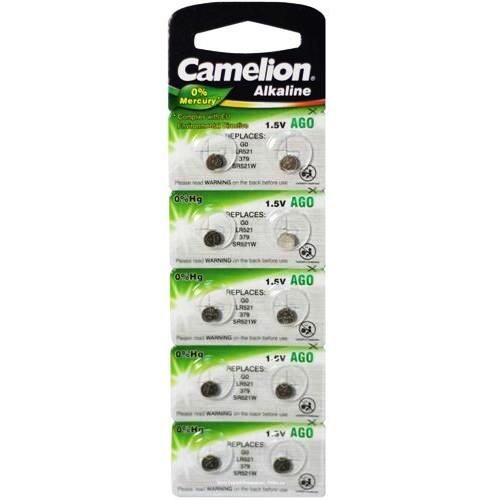 

Батарейки Camelion G0 379A/LR521, 10 шт