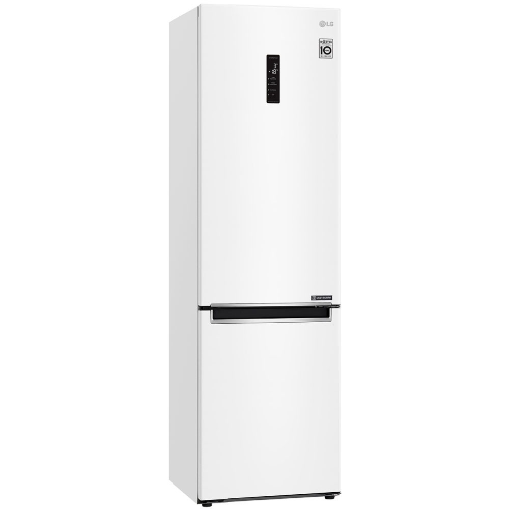 

Холодильник LG GA-B 509 MQSL белый, GA-B 509 MQSL