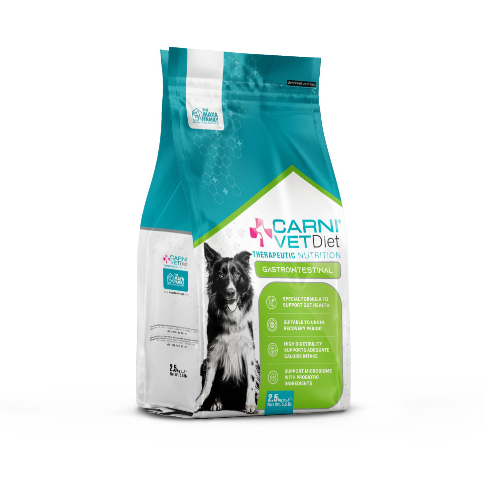 Сухой корм для собак CARNI Vet Diet Dog Gastrointestinal при расстройствах ЖКТ, 2.5 кг