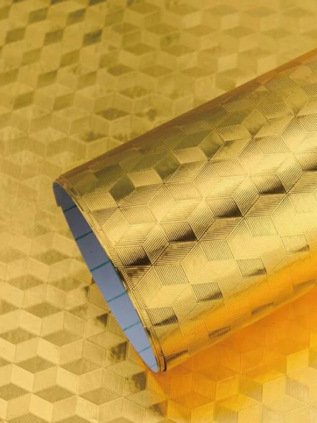 

Пленка самоклеющаяся As Seen On TV Ромб Gold 1971, Золотистый