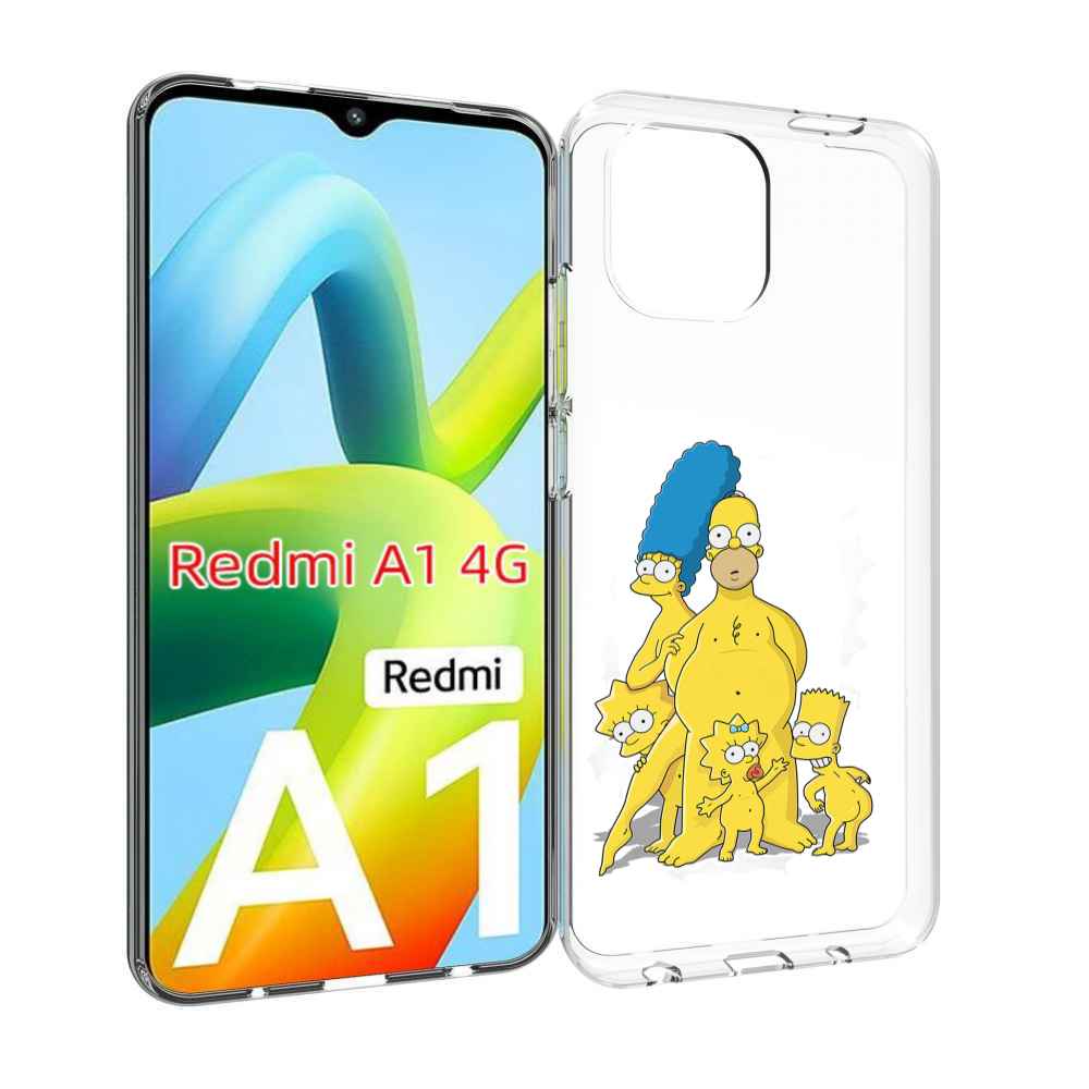 

Чехол Mypads Семья-Симпсонов Для Xiaomi Redmi A1, Прозрачный, Tocco
