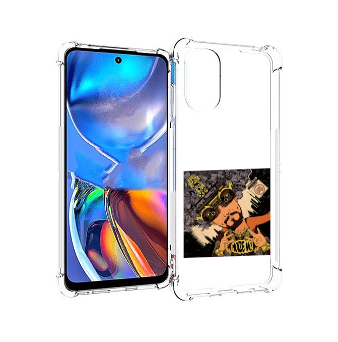 

Чехол MyPads Неразбериха Noize MC для Motorola Moto E32, Прозрачный, Tocco