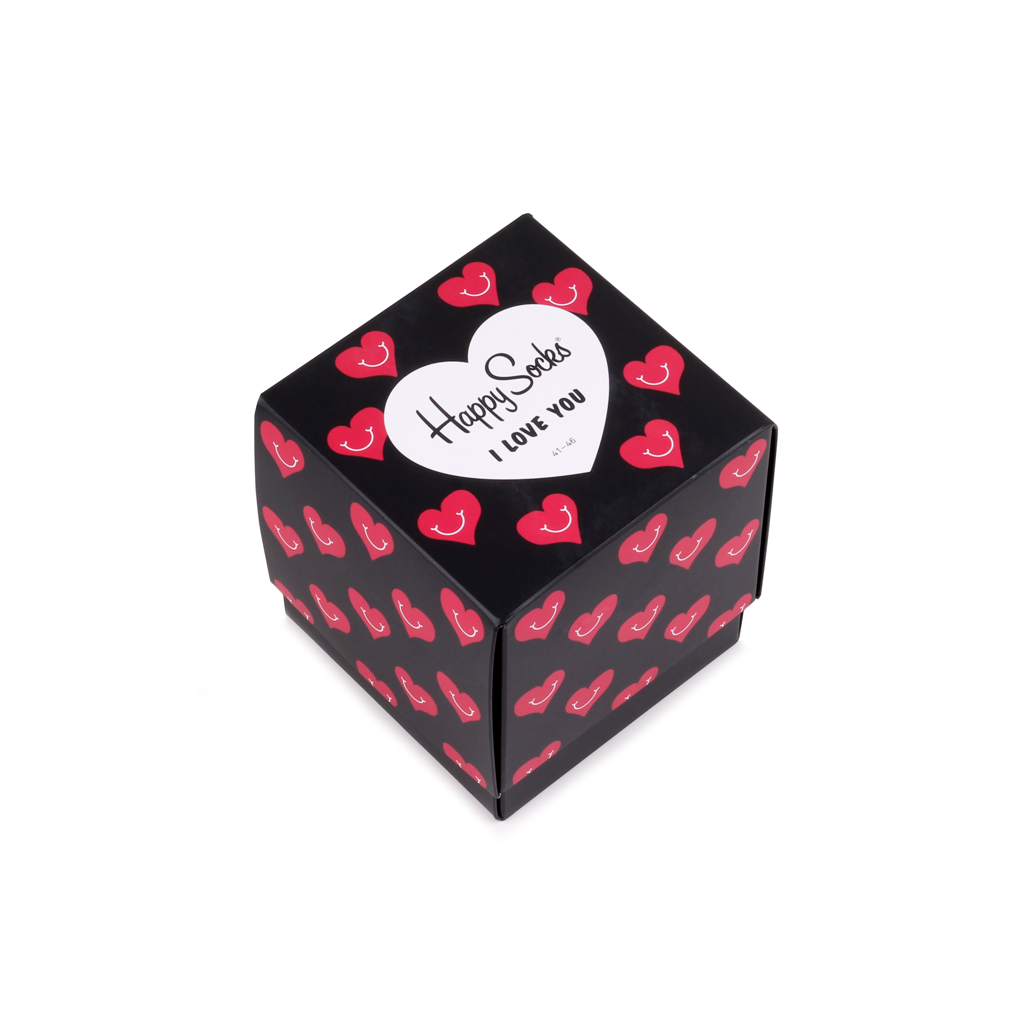 

Подарочный набор носков унисекс Happy Socks 3 пары - I Love You - Куб красный, Разноцветный, 3 пары - I Love You - Куб