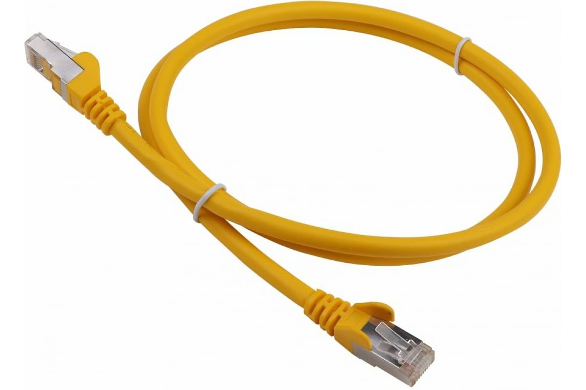 

Патч-корд Lanmaster RJ-45 - RJ-45 вилка-вилка 7м (LAN-PC45/S5E-7.0-YL) желтый