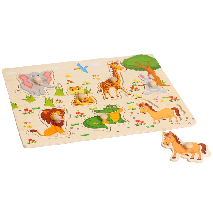 

Рамка-вкладыш «Дикие животные», Бежевый