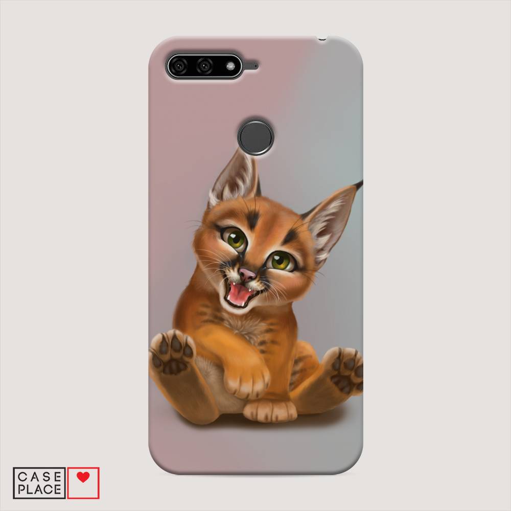

Чехол Awog "Малыш рыси" для Huawei Y6 Prime 2018, 65720-1