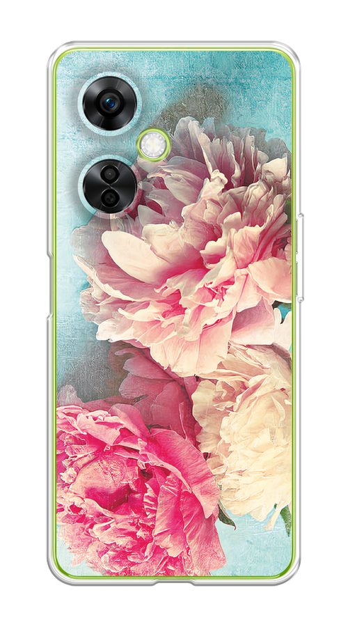 

Чехол Awog на OnePlus Nord N30 5G/Nord CE3 5G/Nord CE3 Lite "Пионы new", Бирюзовый, 153750-1
