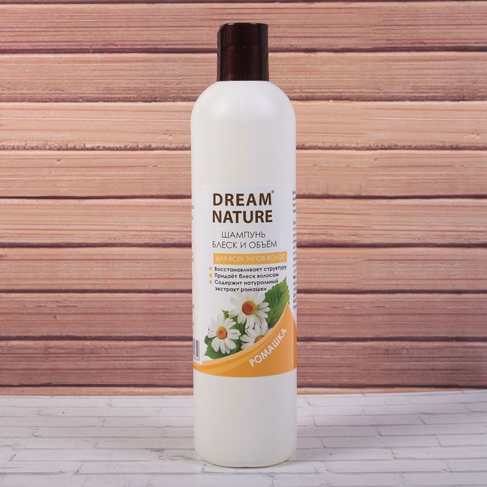 

Шампунь для волос Блеск и объем Dream Nature "Ромашка", 400 мл