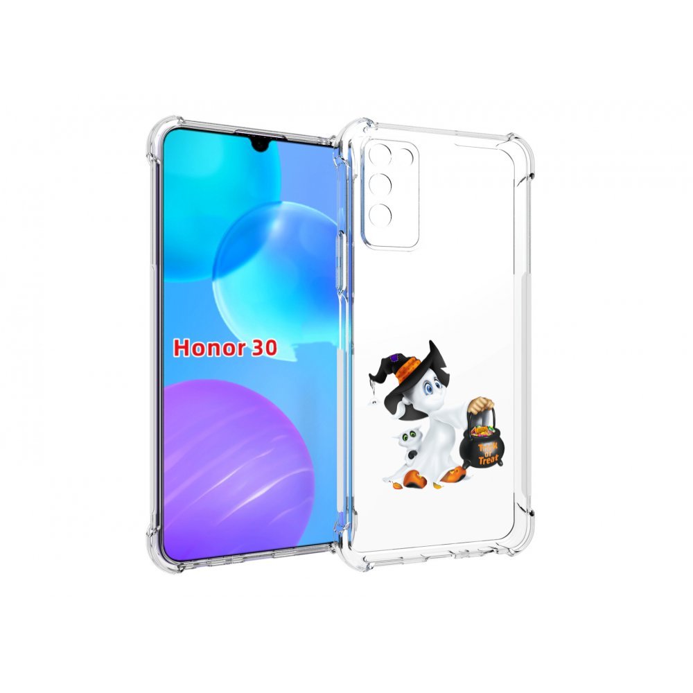 

Чехол MyPads Маленький призрак для Huawei Honor 30 Lite, Tocco