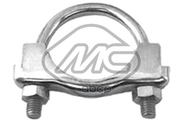 

Хомут Глушителя D=76Mm U Усиленный, Толщина Проволки 10Mm, Гайка Медь METALCAUCHO арт. 006