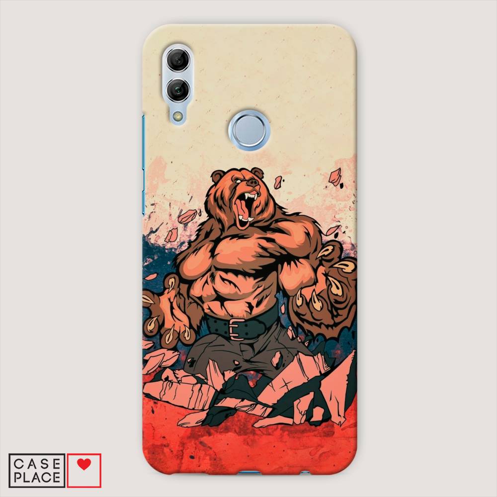 

Чехол Awog "Медведь с флагом РФ" для Honor 10 Lite, 67520-1