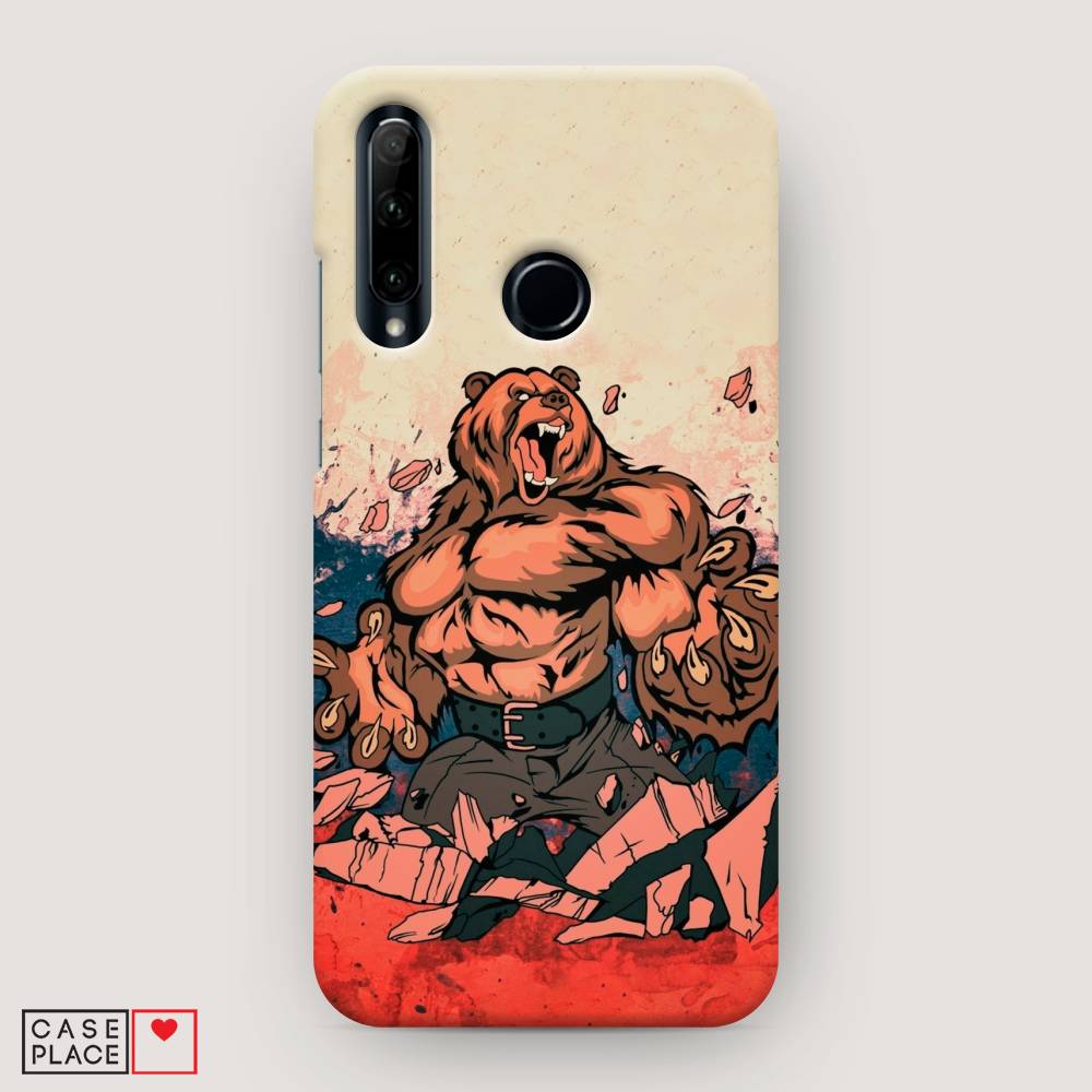 

Чехол Awog "Медведь с флагом РФ" для Honor 20 Lite 2019, 68920-1