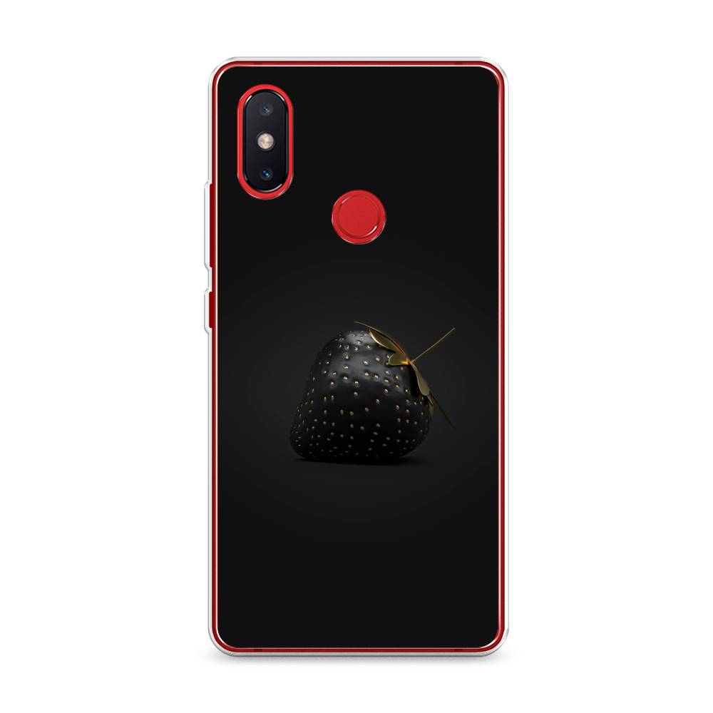 

Чехол Awog на Xiaomi Mi 8 SE "Черная клубника", Разноцветный, 33750-10